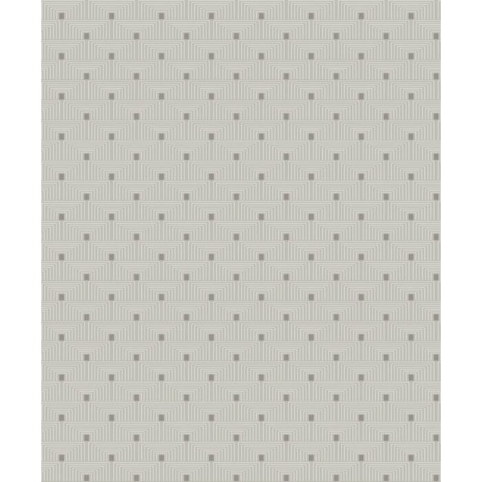 Behang met grafische Art Deco print