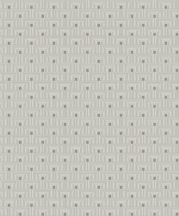 Behang met grafische Art Deco print