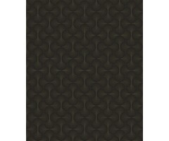 Behang met grafische boogjes print