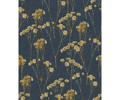 Behang met katoentakken