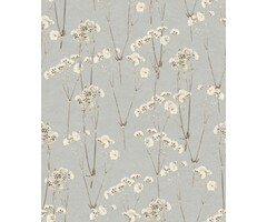 Behang met katoentakken