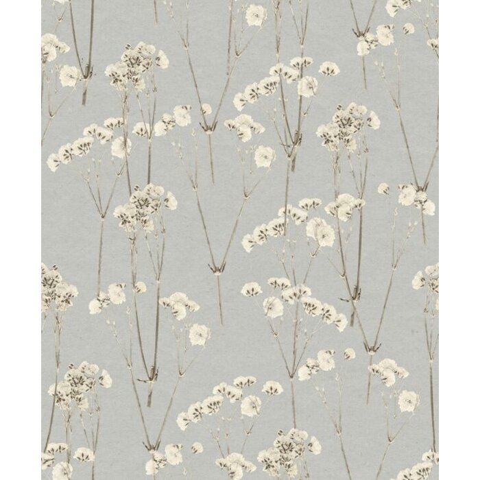 Behang met katoentakken