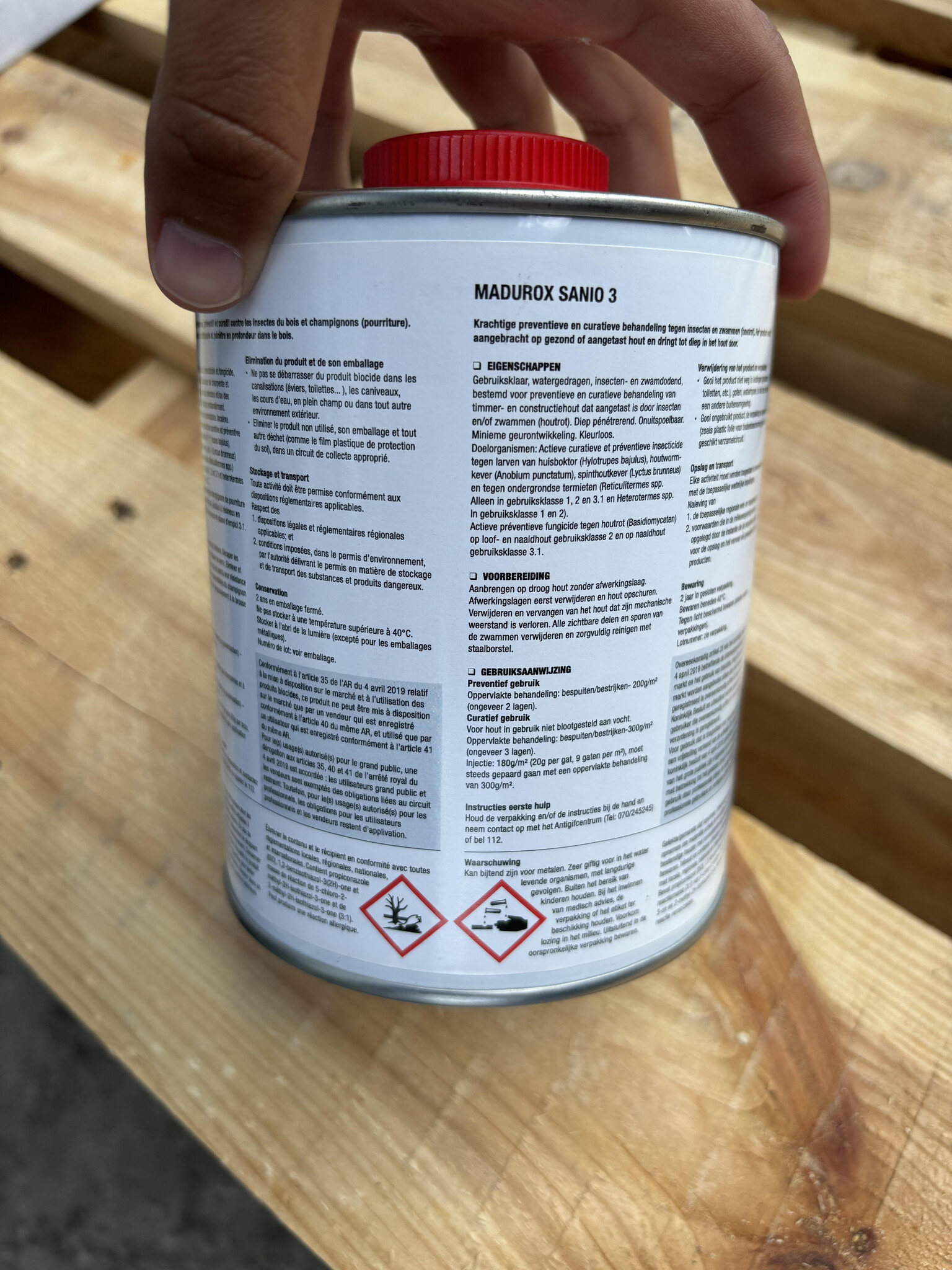 Madurox Sanio 3 krachtige Houtbehandeling