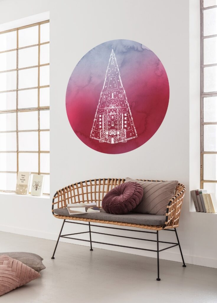 Behangcirkel Star Wars – Star Destroyer