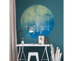 Behangcirkel Star Wars – X-Wing