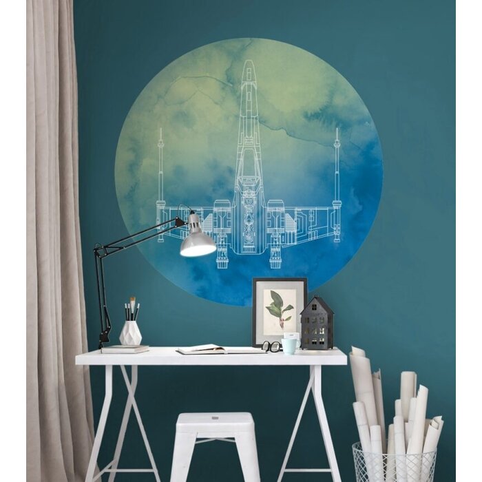 Behangcirkel Star Wars – X-Wing