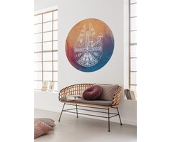 Behangcirkel Star Wars – Millennium Falcon