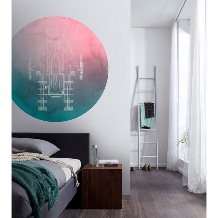 Behangcirkel Star Wars – A-Wing