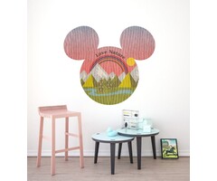 Behangcirkel Disney – Mickey Mouse – Head Summer Hike