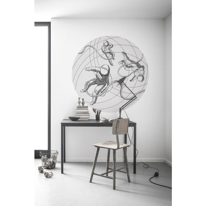 Behangcirkel Weltraum