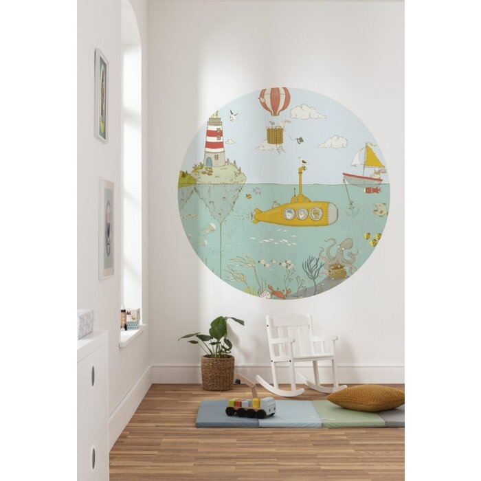 Behangcirkel Underwater