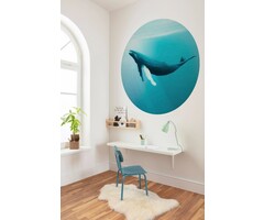 Behangcirkel Whale Watching