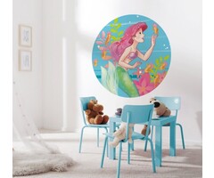 Behangcirkel Disney Princess – Ariel – Seahorses
