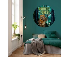 Behangcirkel Star Wars – Protect the Forest