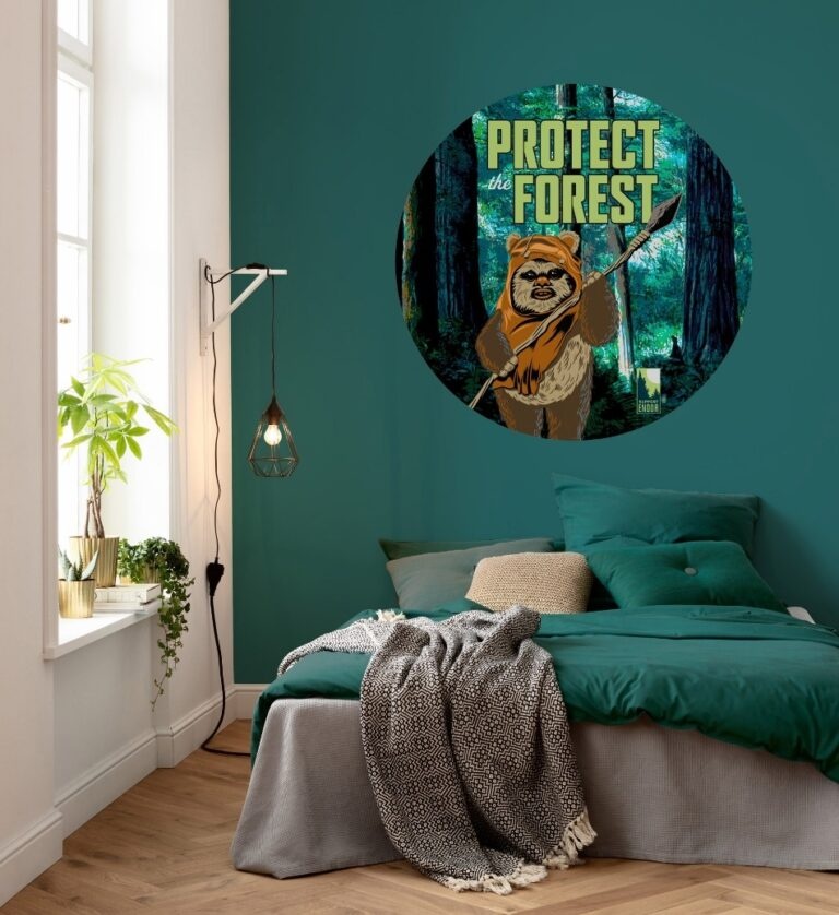 Behangcirkel Star Wars – Protect the Forest