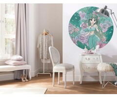 Behangcirkel Disney Princess – Aladdin – Jasmin Elegant MInt