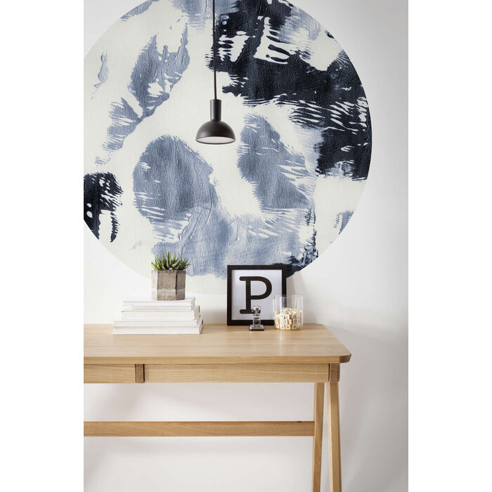 Behangcirkel Arty Blue