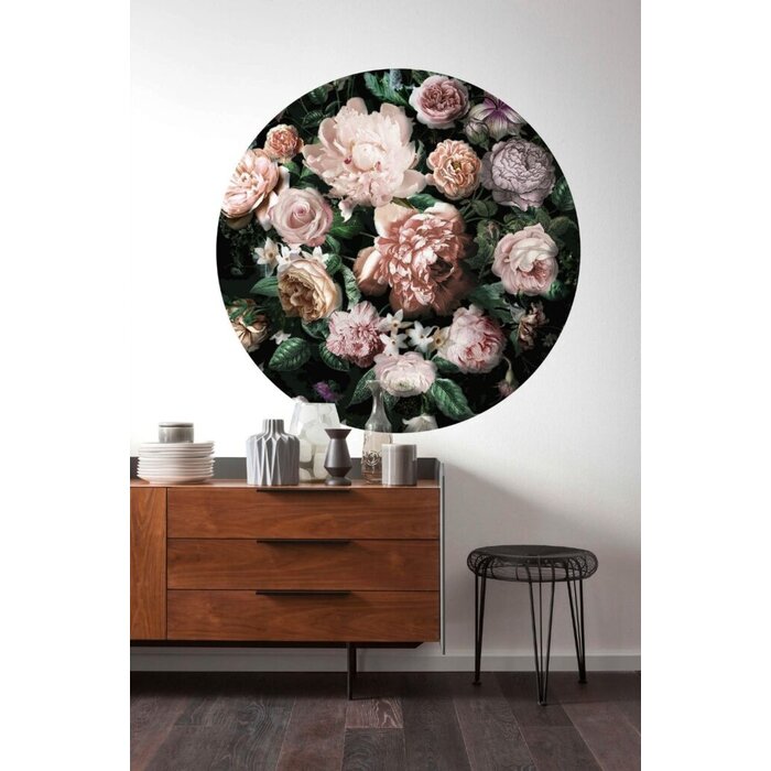 Behangcirkel Flower Couture