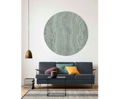 Behangcirkel Green Marble