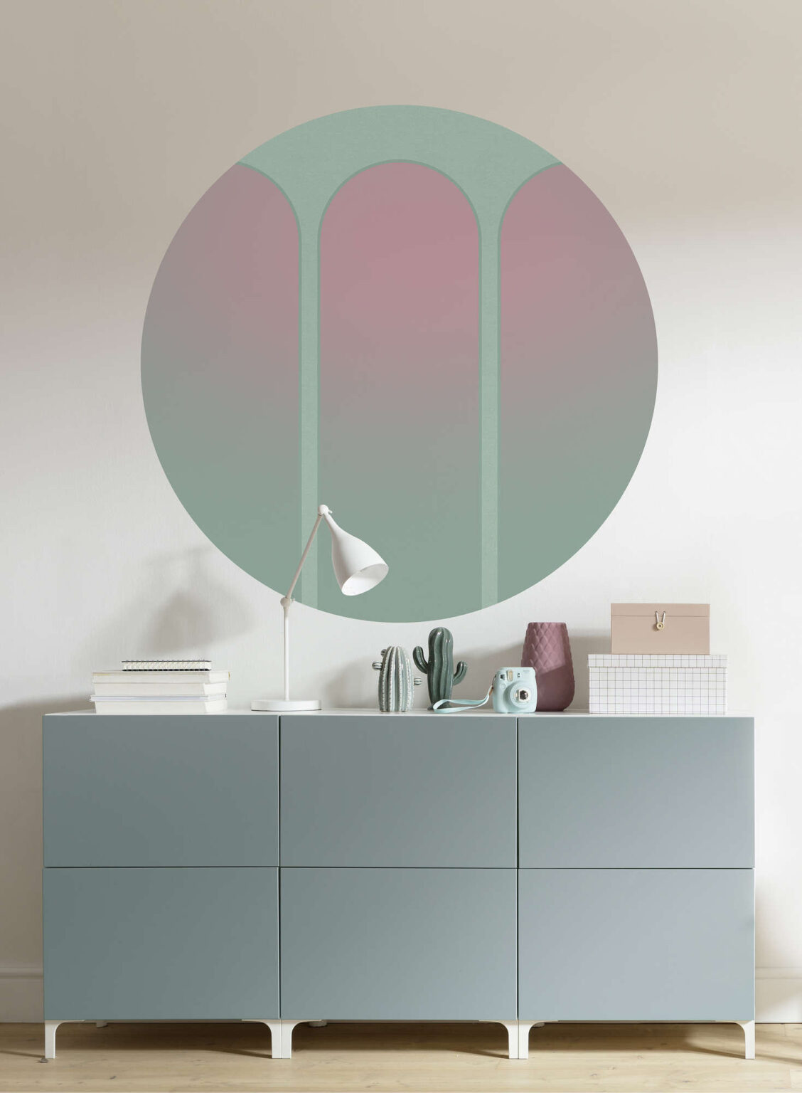 Behangcirkel Three Doors