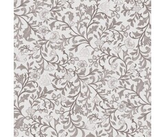 Behang met Art Nouveau bloemen