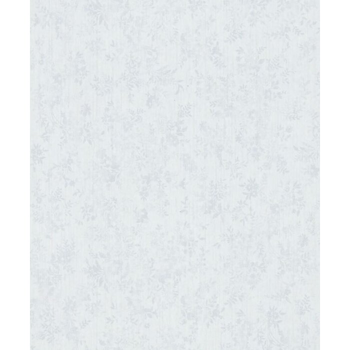 Behang met bloemenprint