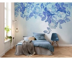 Fotobehang Blue Aura