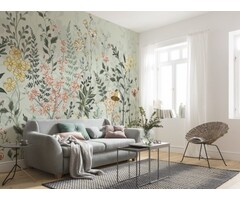 Fotobehang Hay Meadow