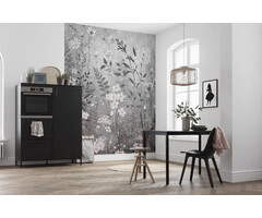 Fotobehang Moonlight Flowers