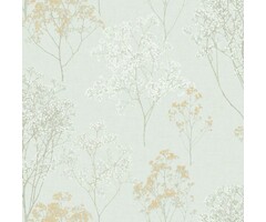 Behang met bloeiende takken