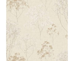 Behang met bloeiende takken