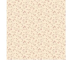 Behang met bloemenstrengen