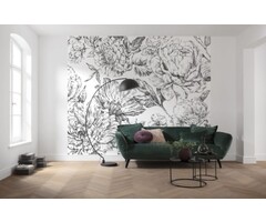 Fotobehang Flowerbed