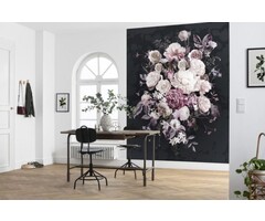 Fotobehang Bouquet Noir