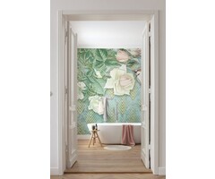 Fotobehang Rose Poem