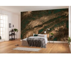 Fotobehang Molten Copper