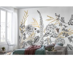 Fotobehang Bumble Bee