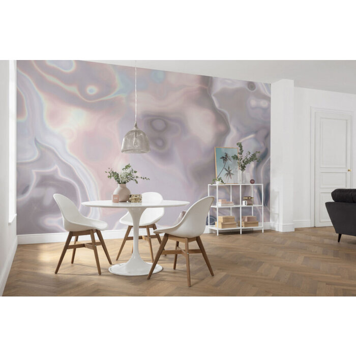 Fotobehang Shimmering Waves