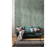 Fotobehang Marble Mint