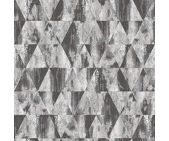 Behang met driehoeken
