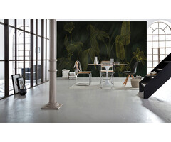 Fotobehang Darkest Green