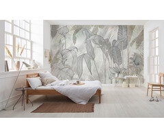 Fotobehang Linierte Lilien