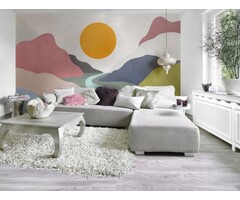 Fotobehang Velvety Valley