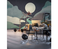 Fotobehang Moonlight Monumental