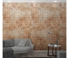 Fotobehang verweerde tegeltjes