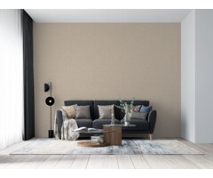 Behang met natuurlijk vlechtwerk