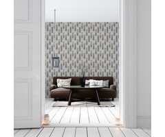 Behang met tekeningen