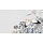Fotobehang Cranes in love