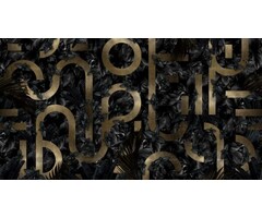 Fotobehang Golden curves