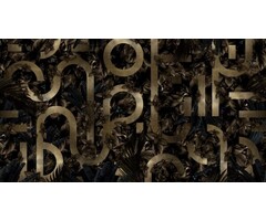 Fotobehang Golden curves